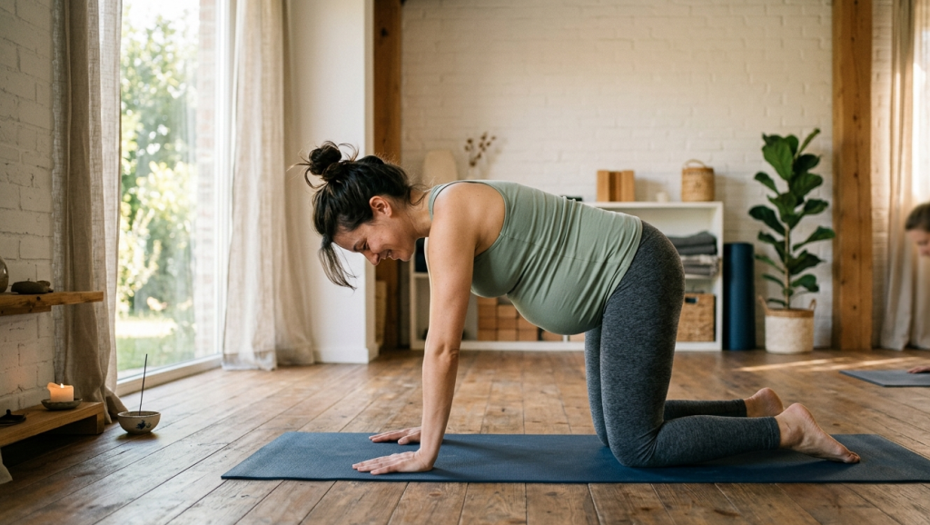 Yoga per il mal di schiena nel quarto mese di gravidanza